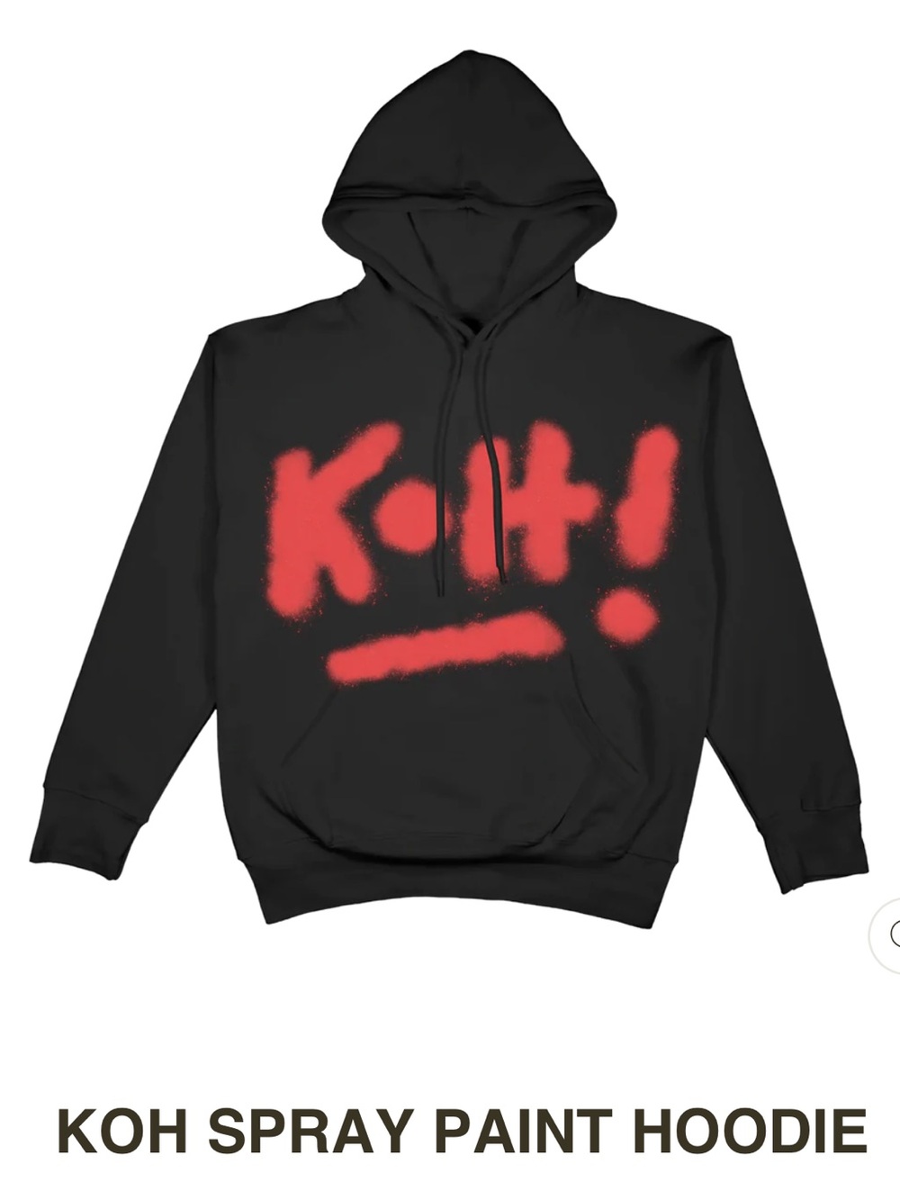 Brandon Lake KOH SPRAY PAINT HOODIE NWT SIZE XXL